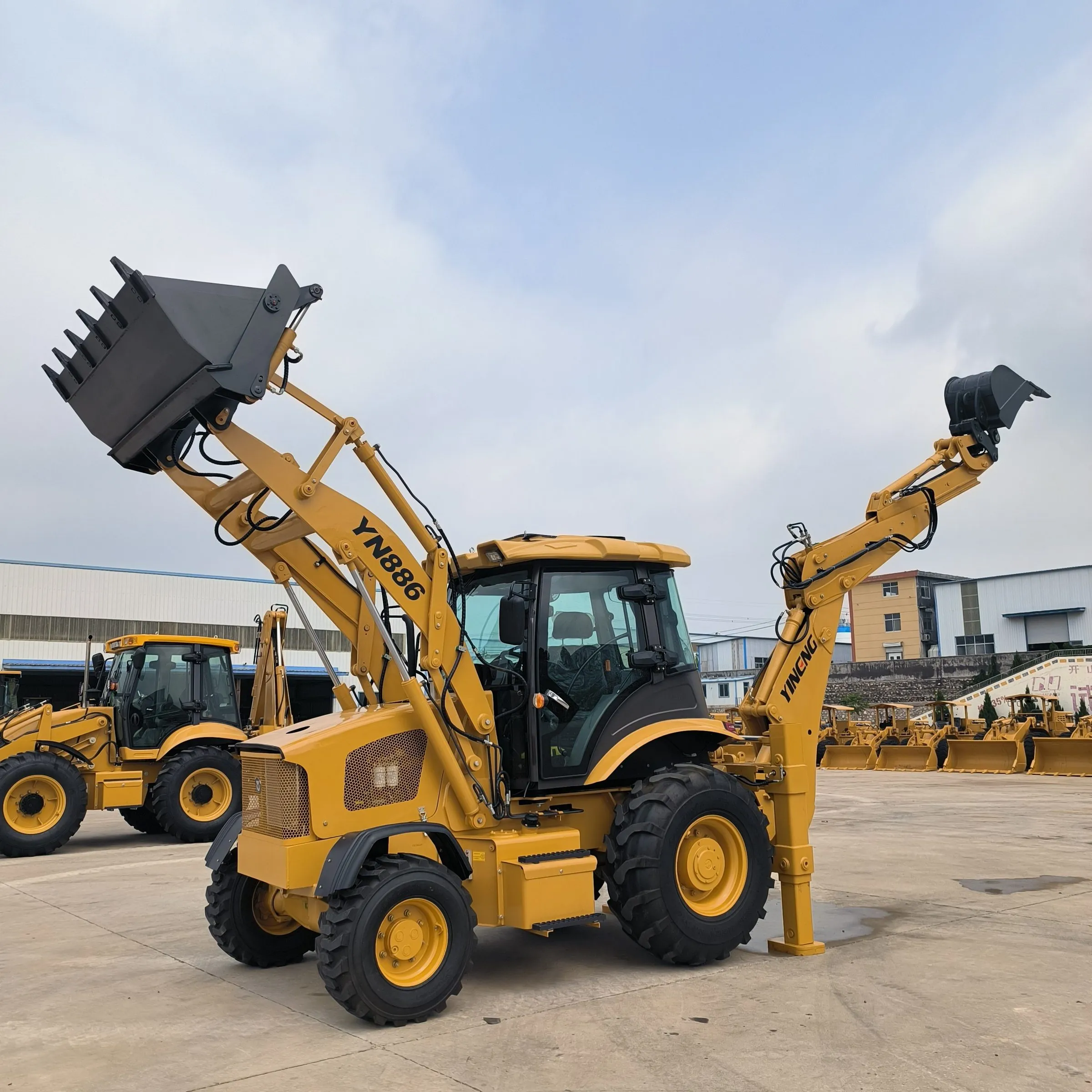 YN886 Backhoe Loader